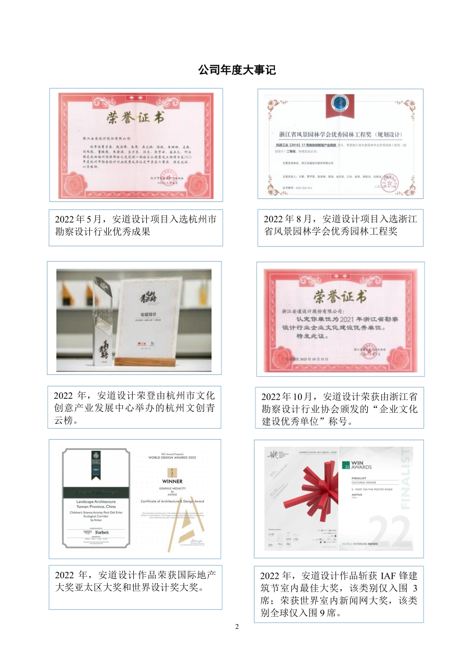 873698_2022_安道设计_2022年年度报告_2023-04-20.pdf_第2页