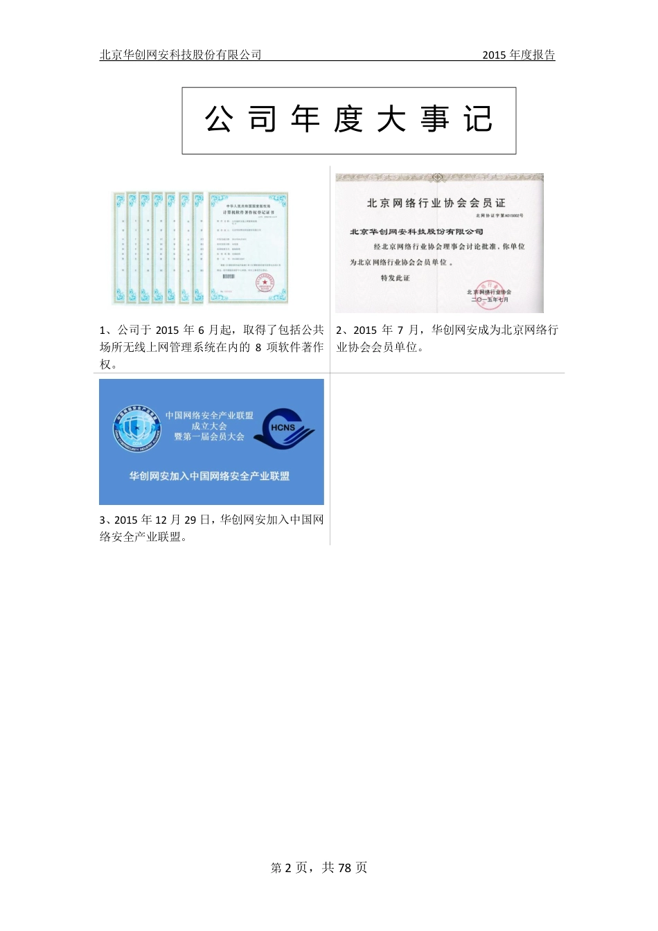 831384_2015_华创网安_北京华创网安科技股份有限公司2015年年度报告_2016-03-29.pdf_第2页