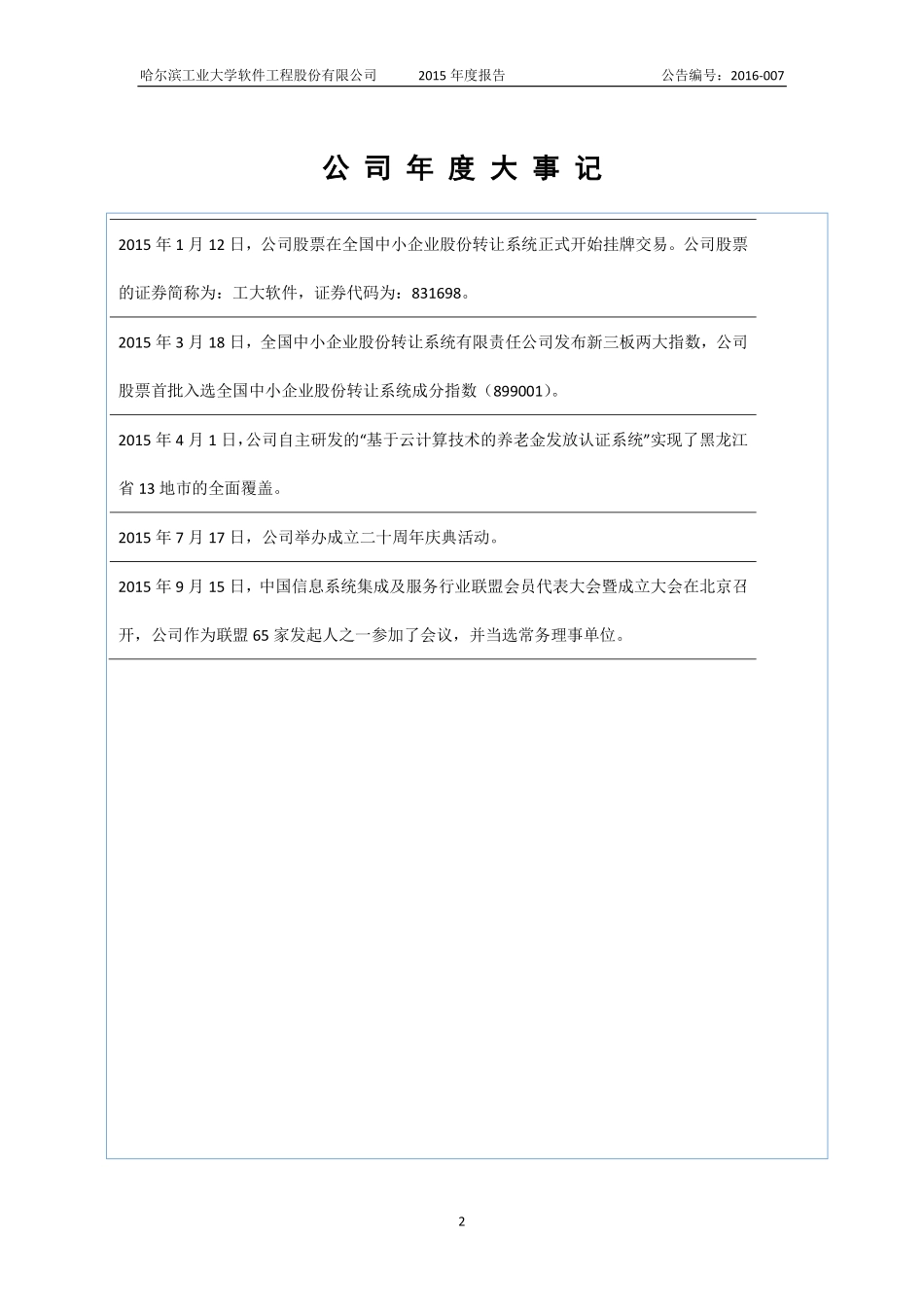 831698_2015_工大软件_2015年度报告_2016-04-14.pdf_第2页