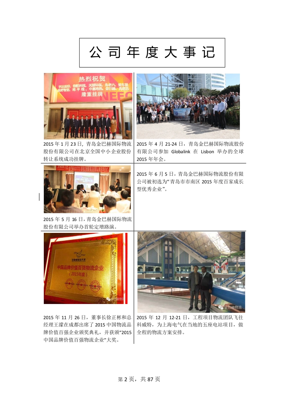 831773_2015_金巴赫_2015年年度报告_2016-04-11.pdf_第2页