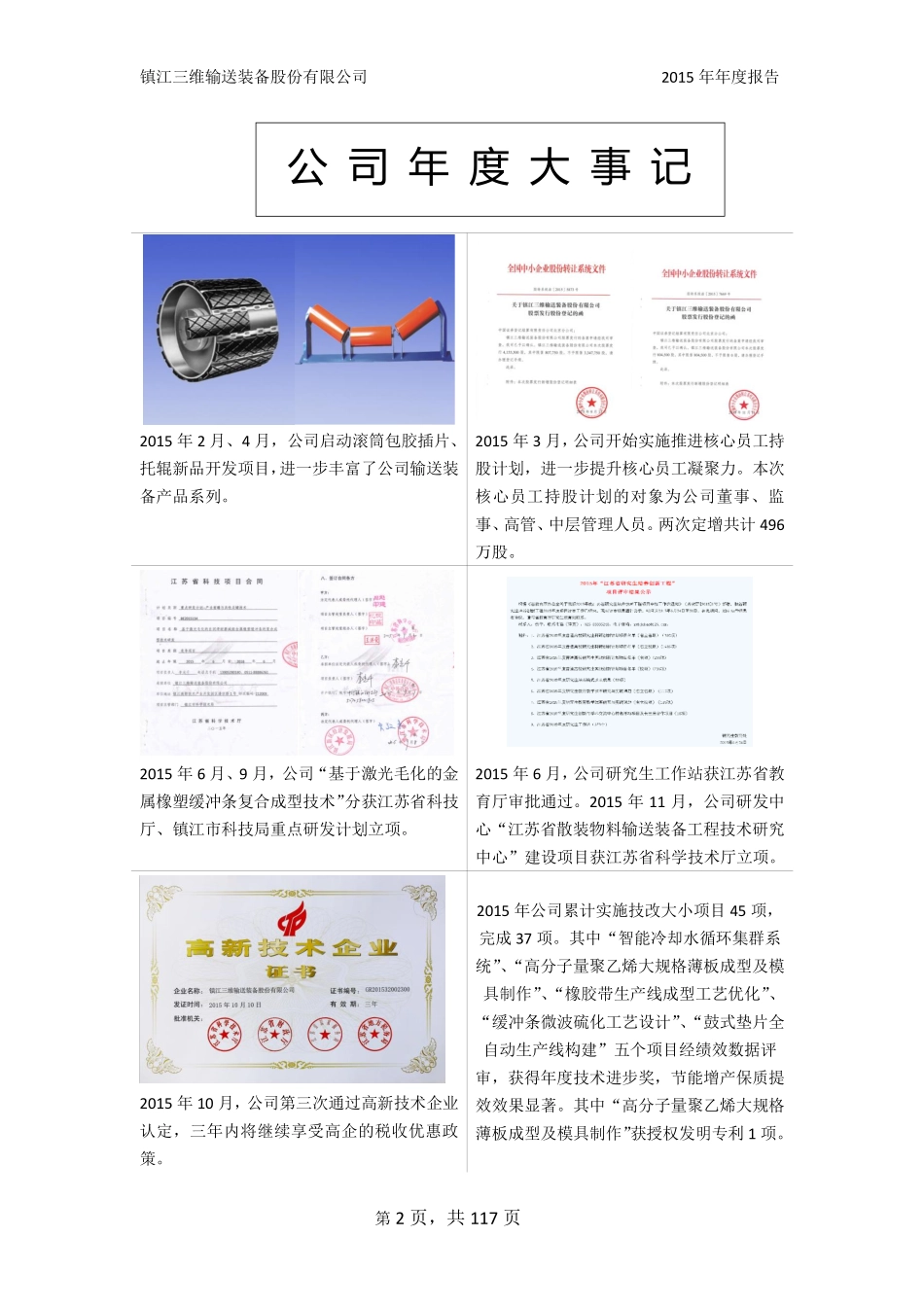 831834_2015_三维股份_2015年年度报告_2016-04-13.pdf_第2页