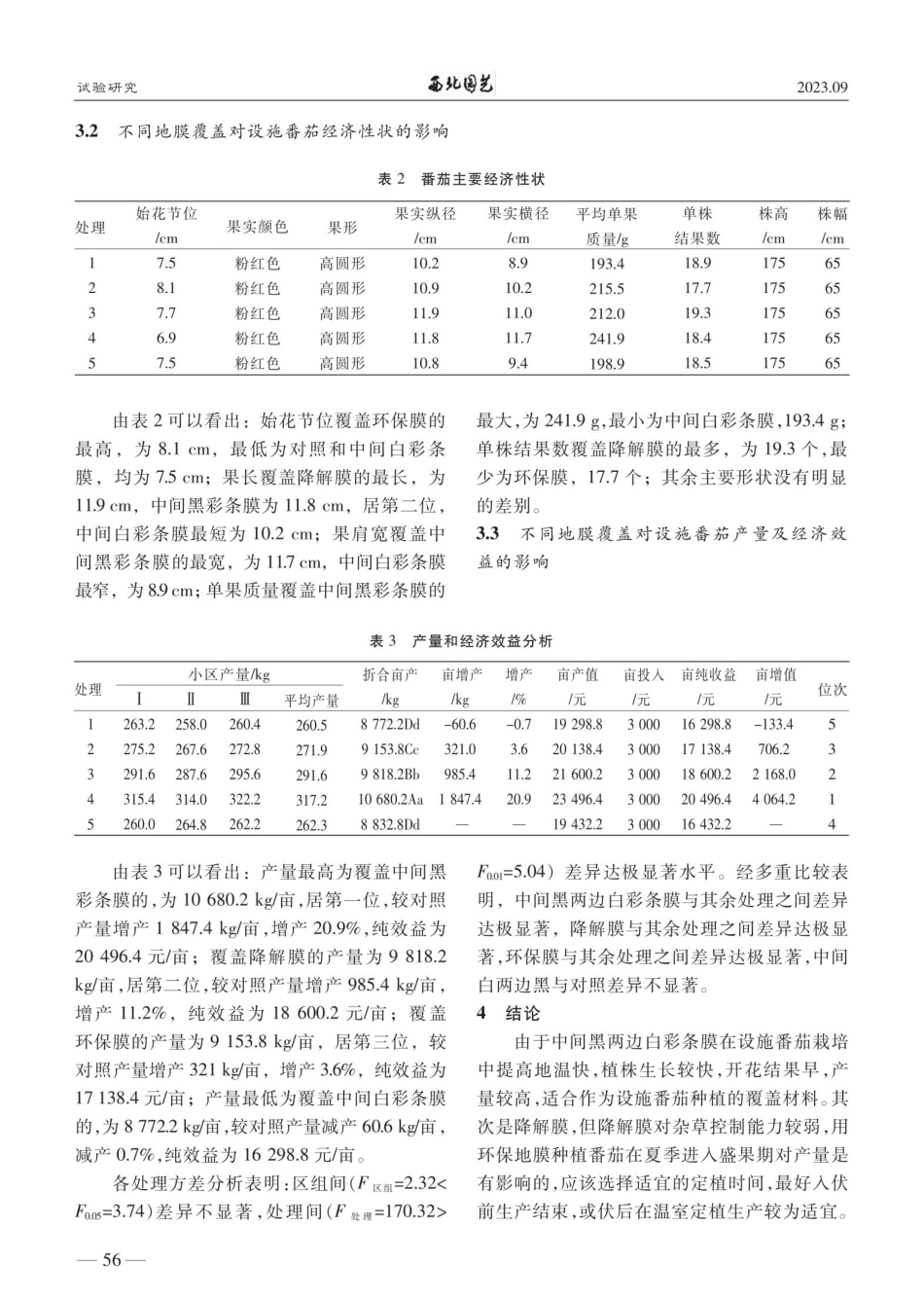 不同种类地膜覆盖对设施番茄产量的影响.pdf_第2页