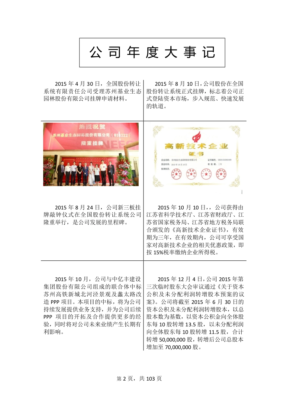 833222_2015_基业园林_2015年年度报告_2016-04-26.pdf_第2页