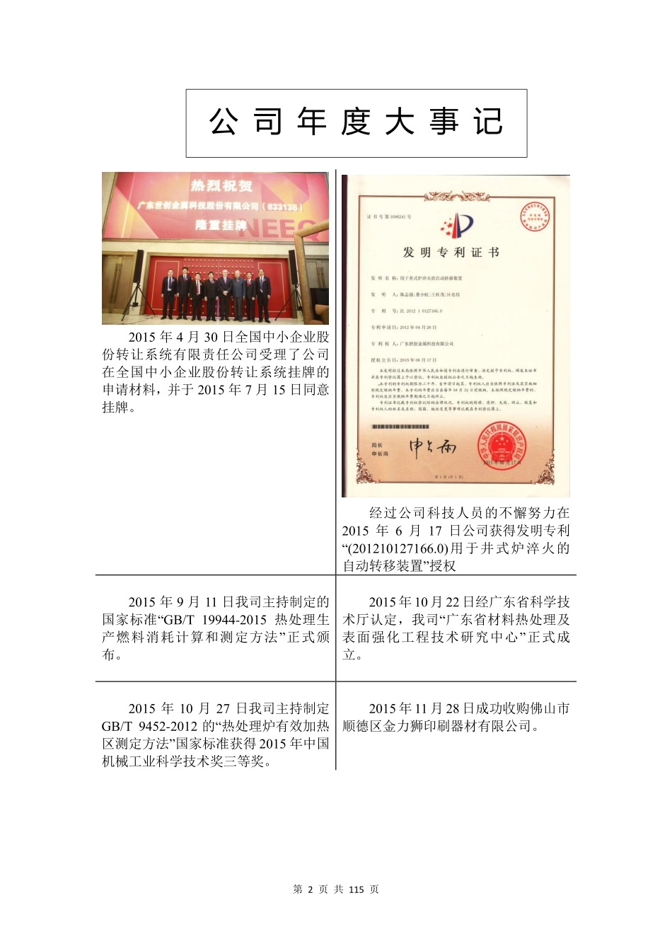 833136_2015_世创科技_2015年年度报告_2016-04-06.pdf_第2页