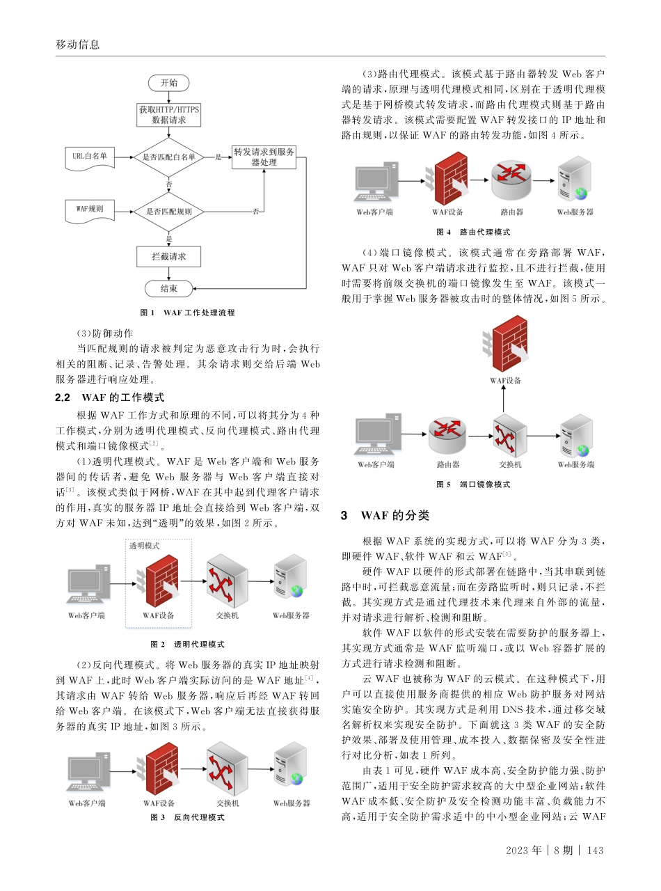 WAF在公司网站安全防护中的部署与应用.pdf_第2页