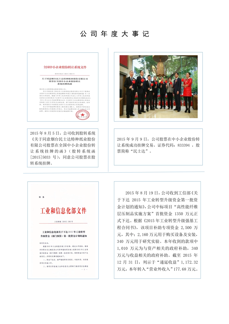 833394_2015_民士达_2015年年度报告_2016-03-29.pdf_第2页