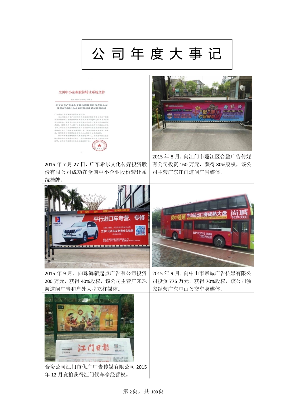 833016_2015_希尔传媒_2015年年度报告_2016-04-24.pdf_第2页