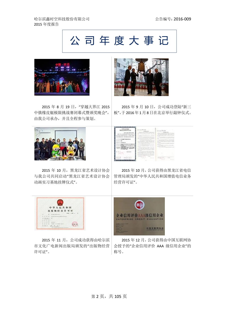 833438_2015_鑫时空_2015年年度报告_2016-03-28.pdf_第2页