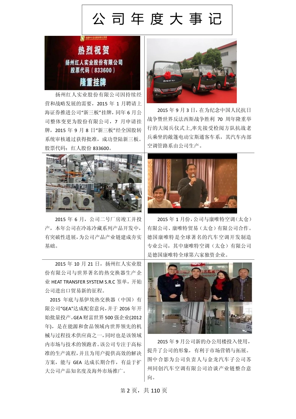 833600_2015_红人股份_2015年年度报告_2016-03-21.pdf_第2页