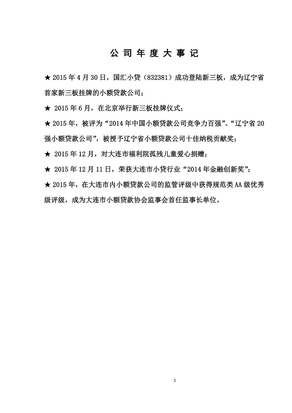 832381_2015_国汇小贷_2015年年度报告_2016-03-24.pdf_第2页