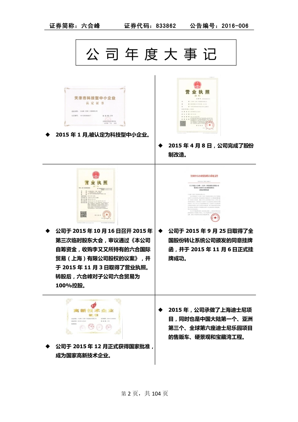 833862_2015_六合峰_2015年年度报告_2016-03-02.pdf_第2页