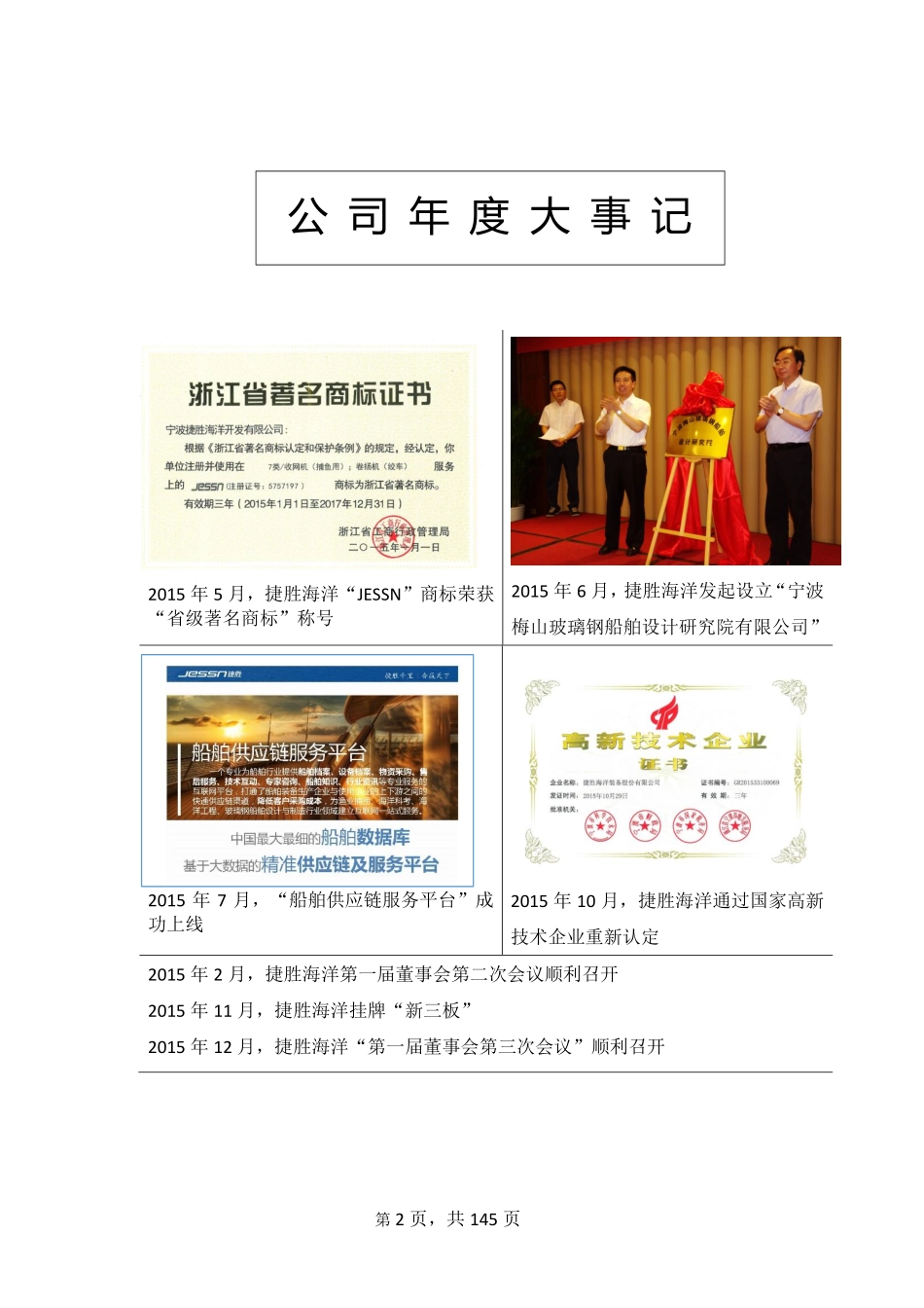 834011_2015_捷胜海洋_公司2015年年度报告_2016-03-30.pdf_第2页