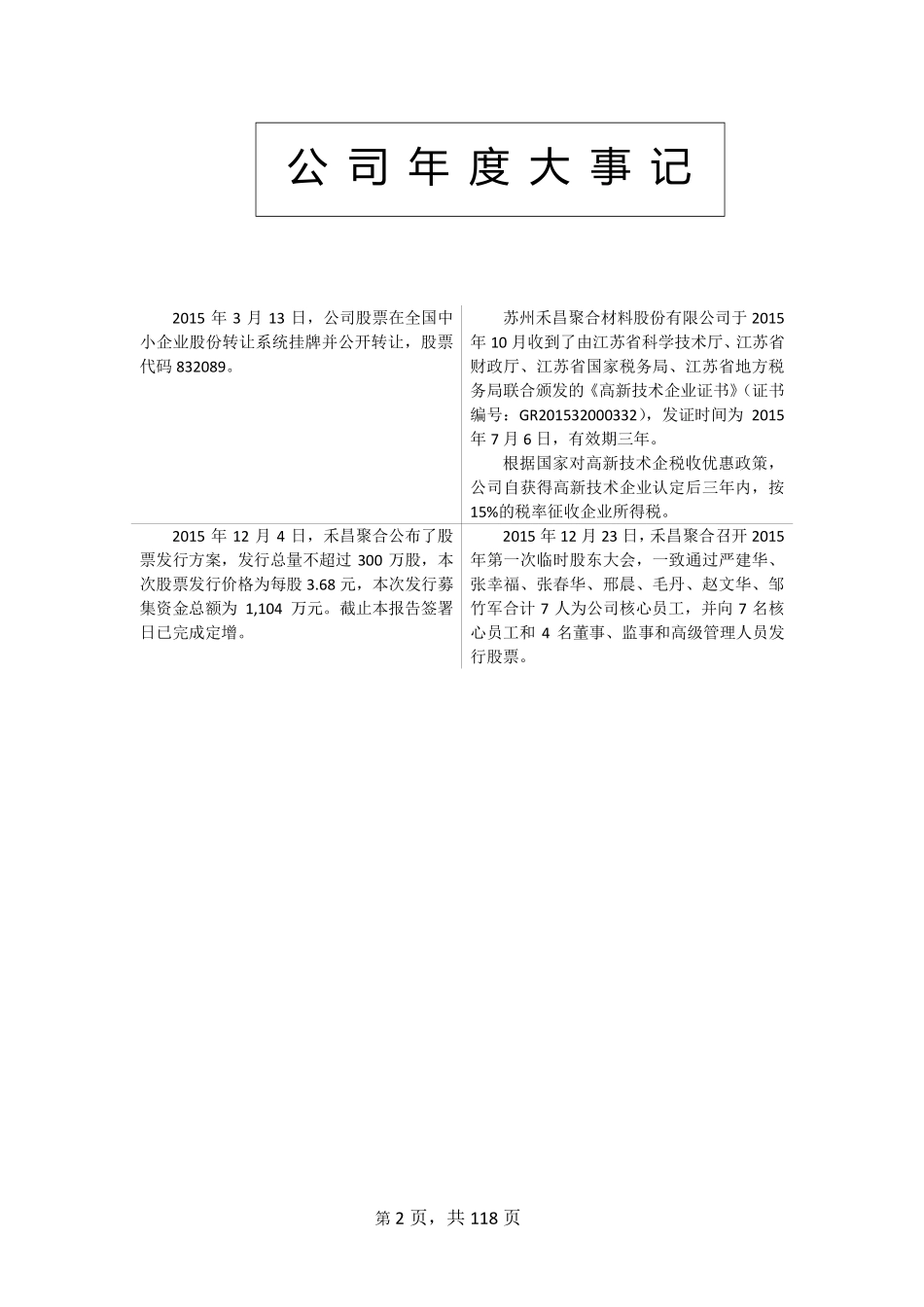 832089_2015_禾昌聚合_2015年年度报告_2016-04-26.pdf_第2页