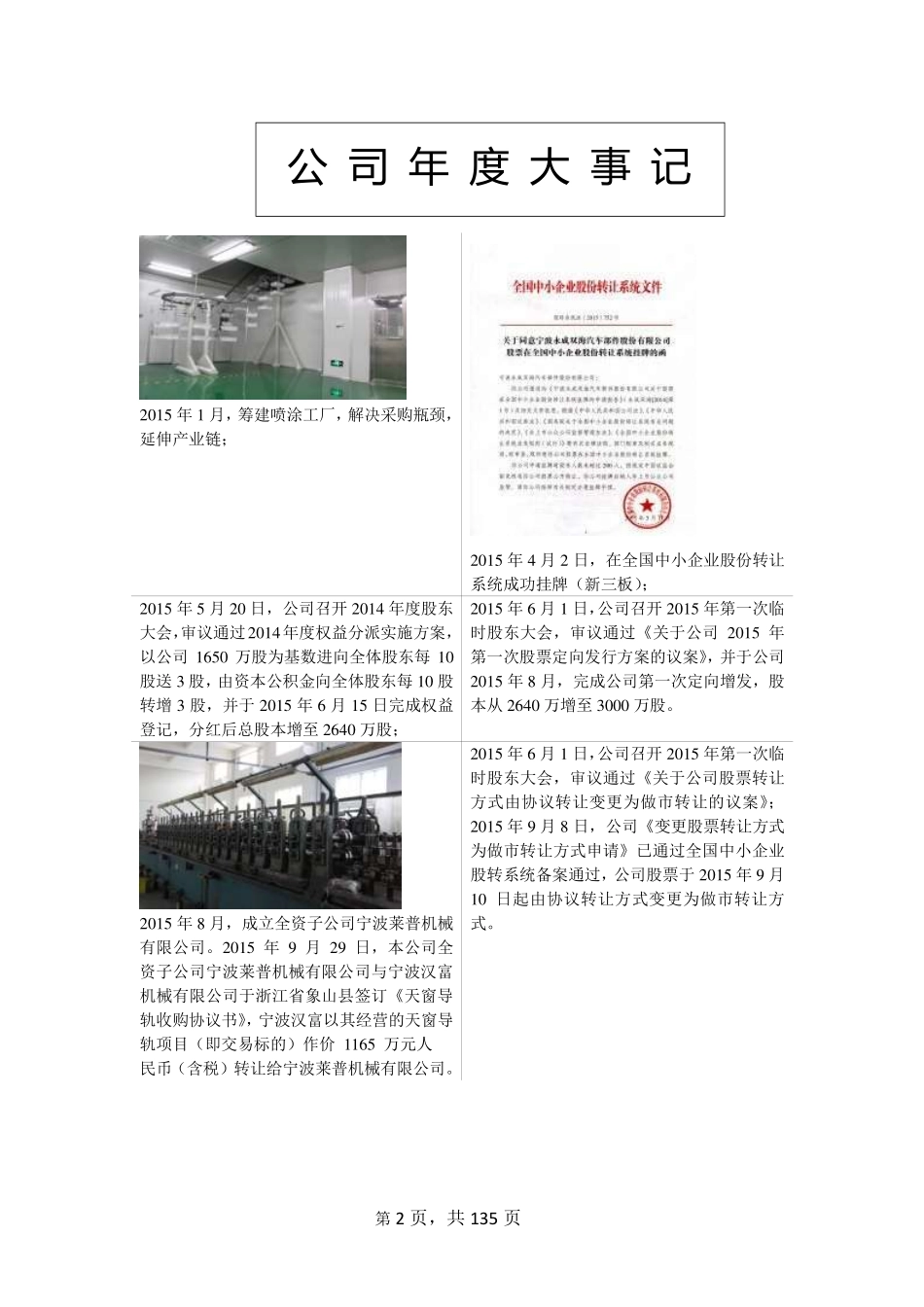 832181_2015_永成双海_2015年年度报告_2016-05-18.pdf_第2页