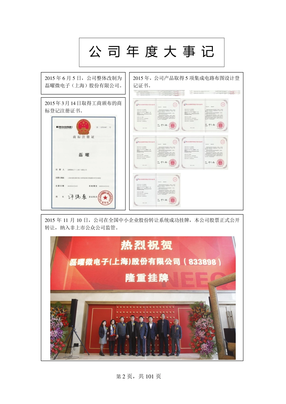 833898_2015_磊曜股份_2015年年度报告_2016-04-07.pdf_第2页