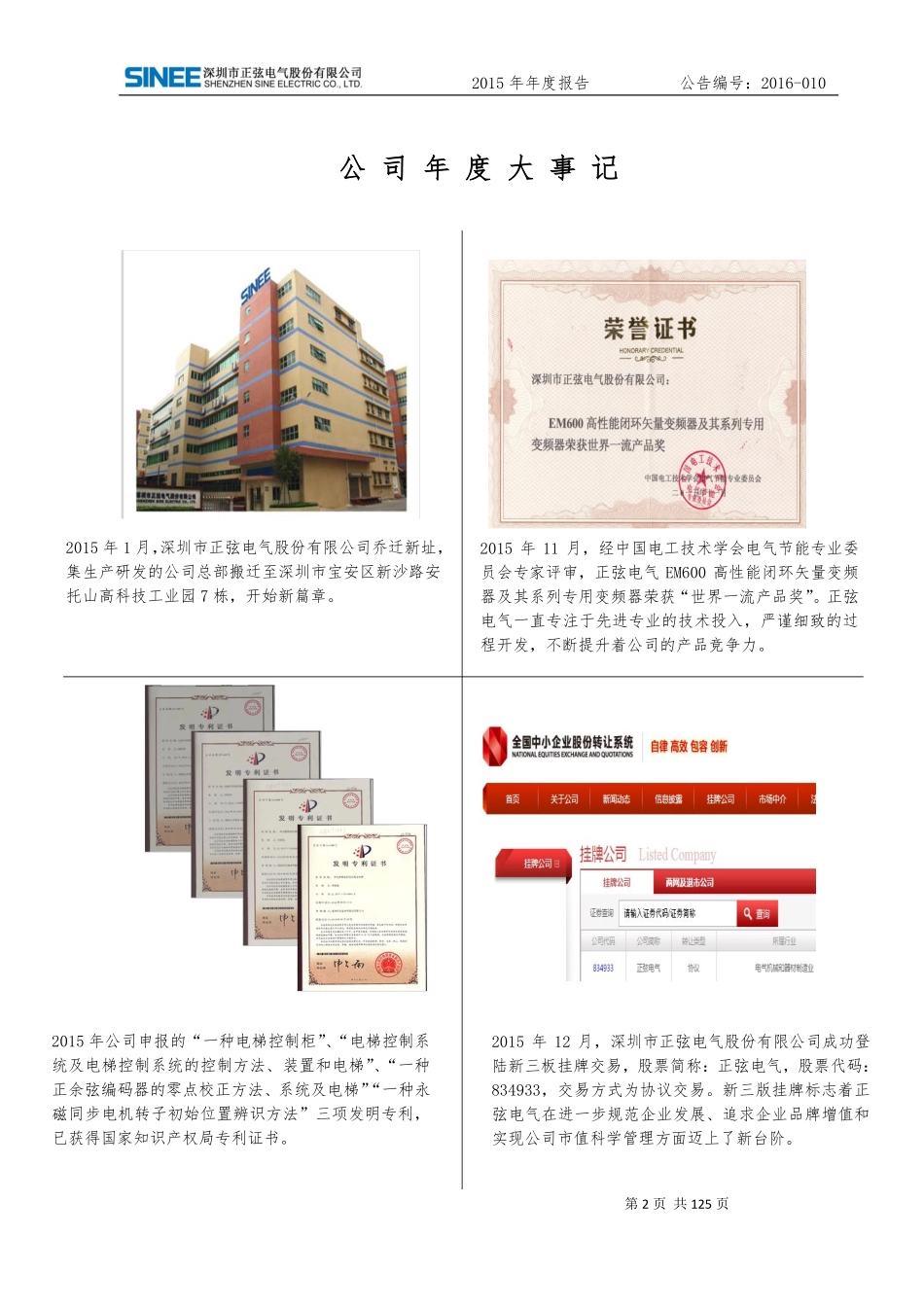 834933_2015_正弦电气_2015年年度报告_2016-03-30.pdf_第2页