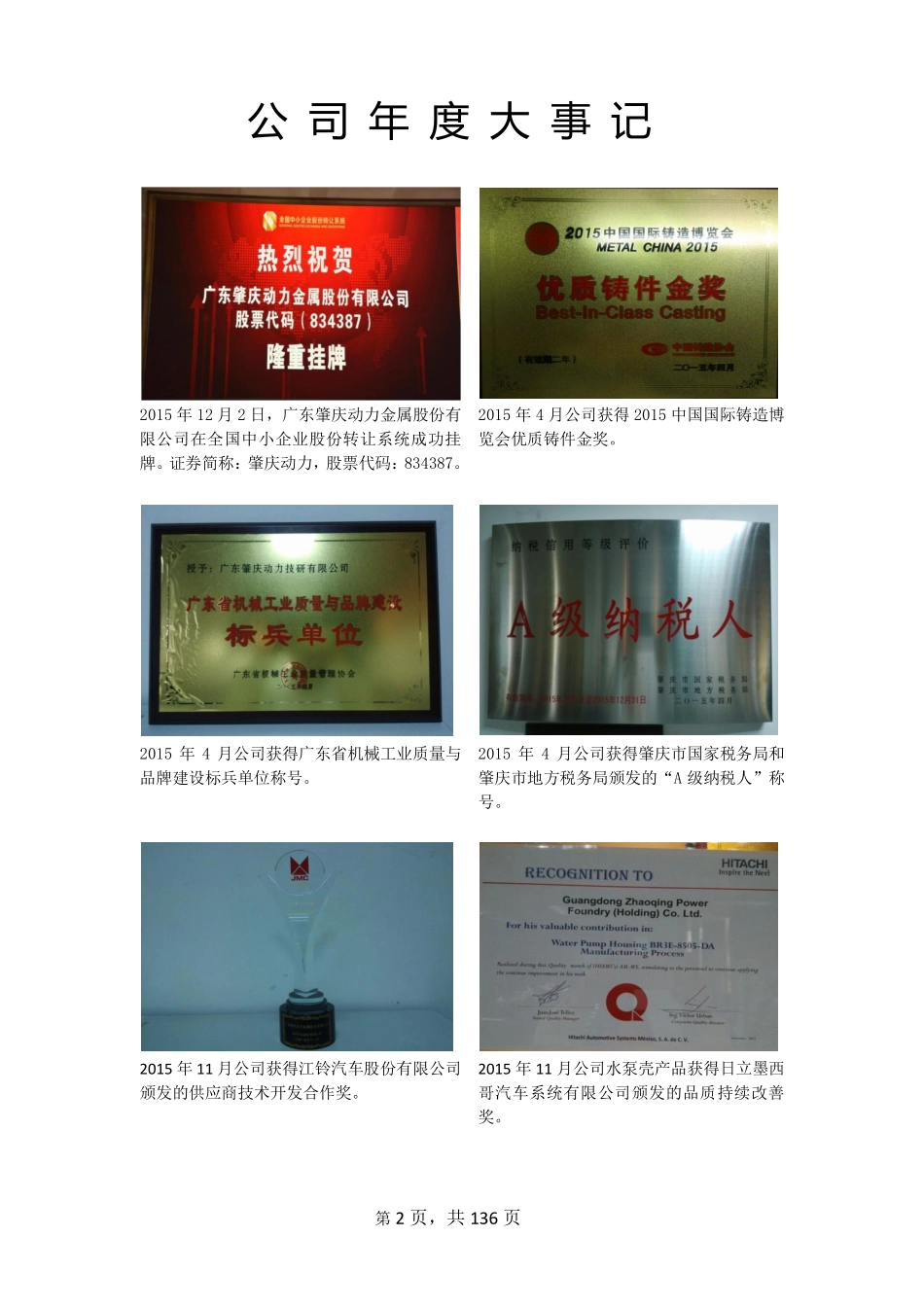 834387_2015_肇庆动力_2015年年度报告_2016-03-31.pdf_第2页