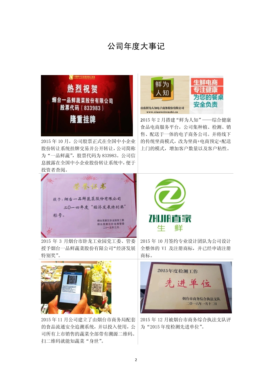 833983_2015_一品鲜蔬_2015年年度报告_2016-04-19.pdf_第2页