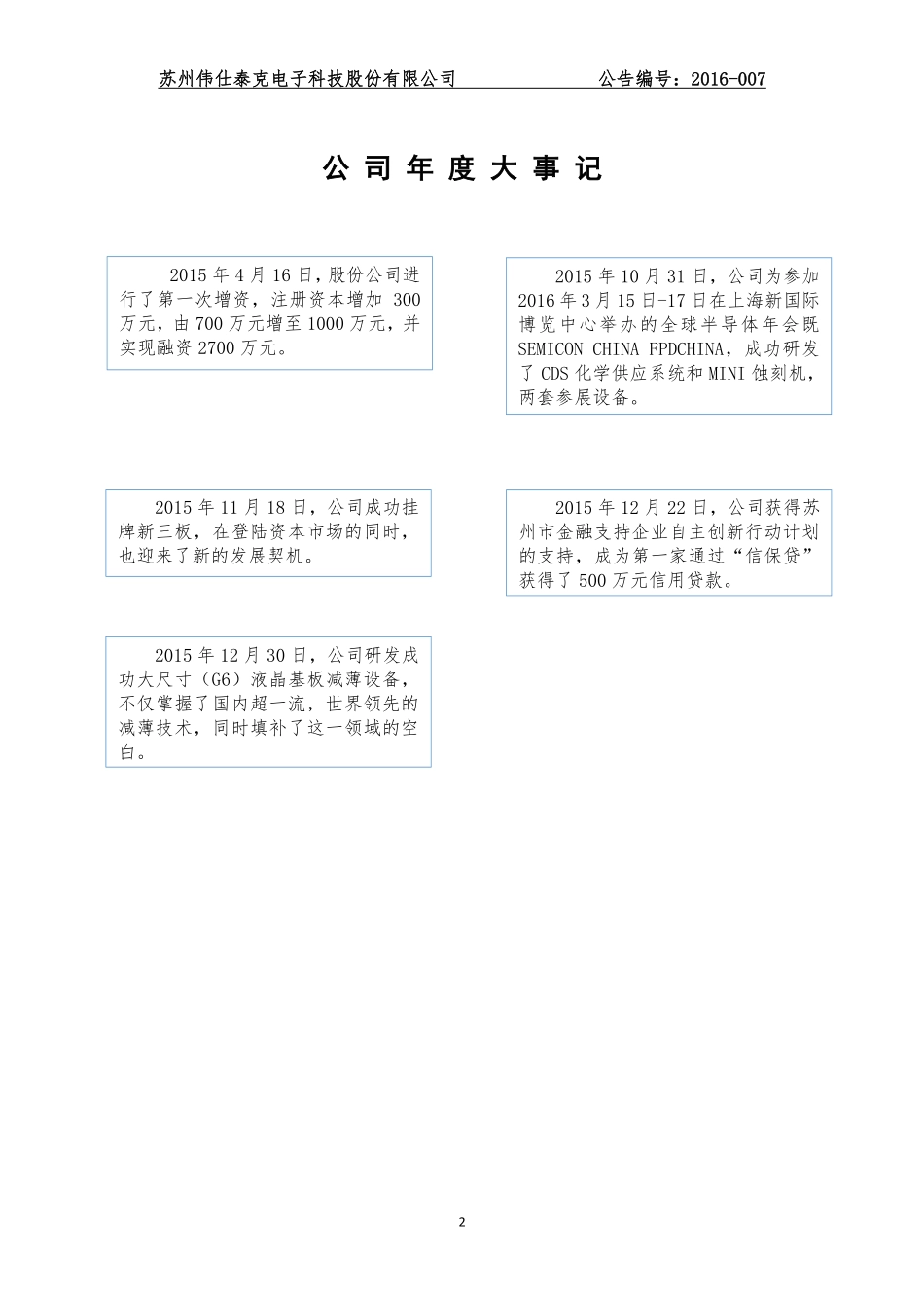 834292_2015_伟仕泰克_2015年年度报告_2016-04-19.pdf_第2页