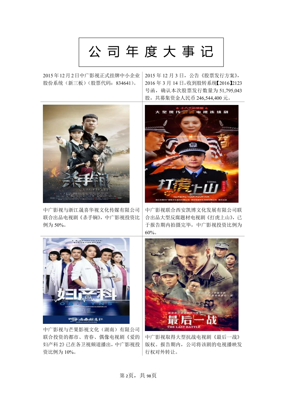 834641_2015_中广影视_2015年年度报告_2016-03-29.pdf_第2页