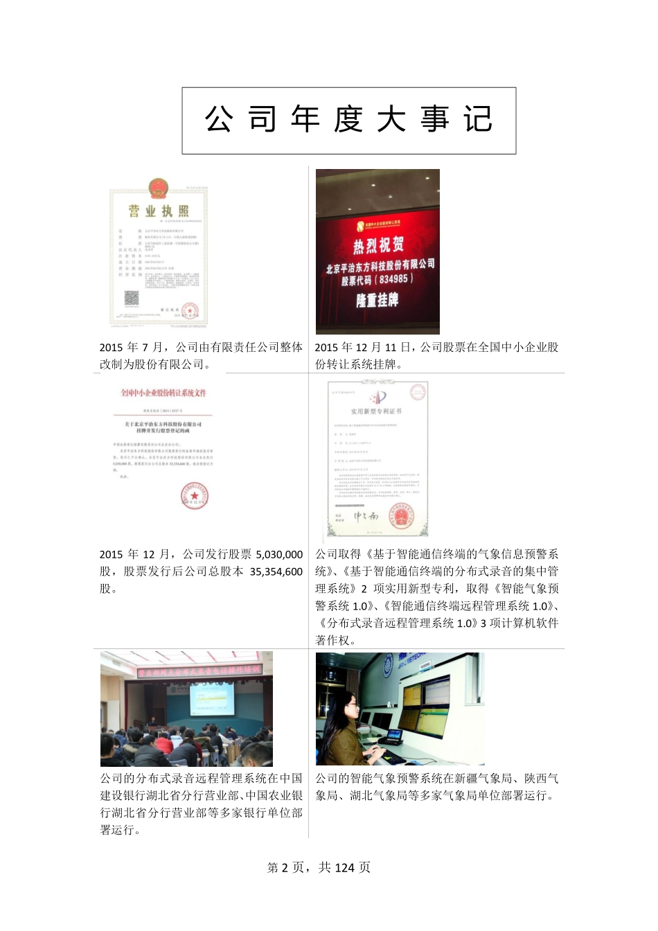 834985_2015_平治东方_2015年年度报告_2016-03-24.pdf_第2页