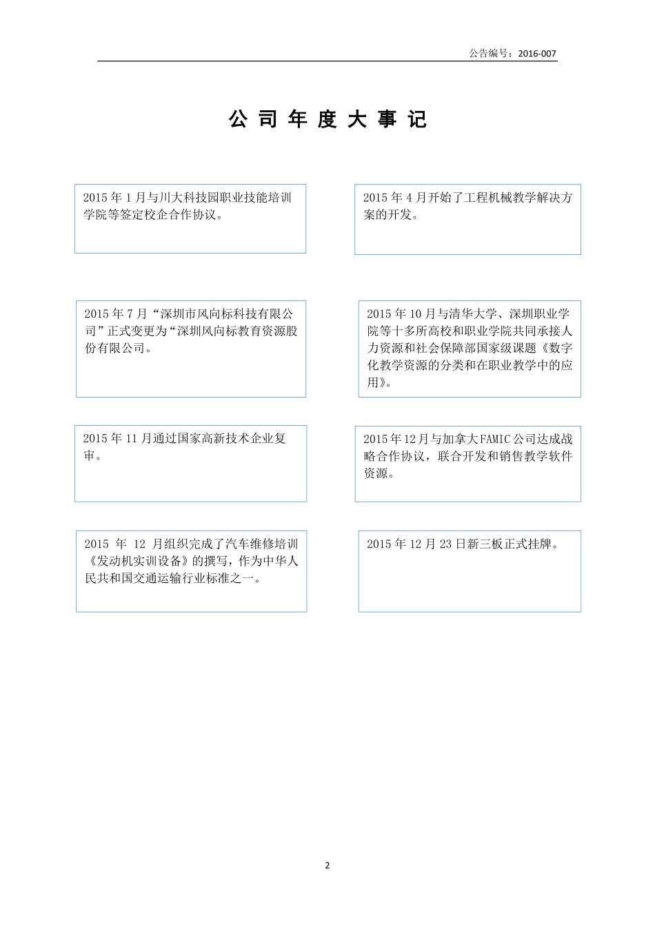 834929_2015_风向标_2015年年度报告_2016-04-28.pdf_第2页