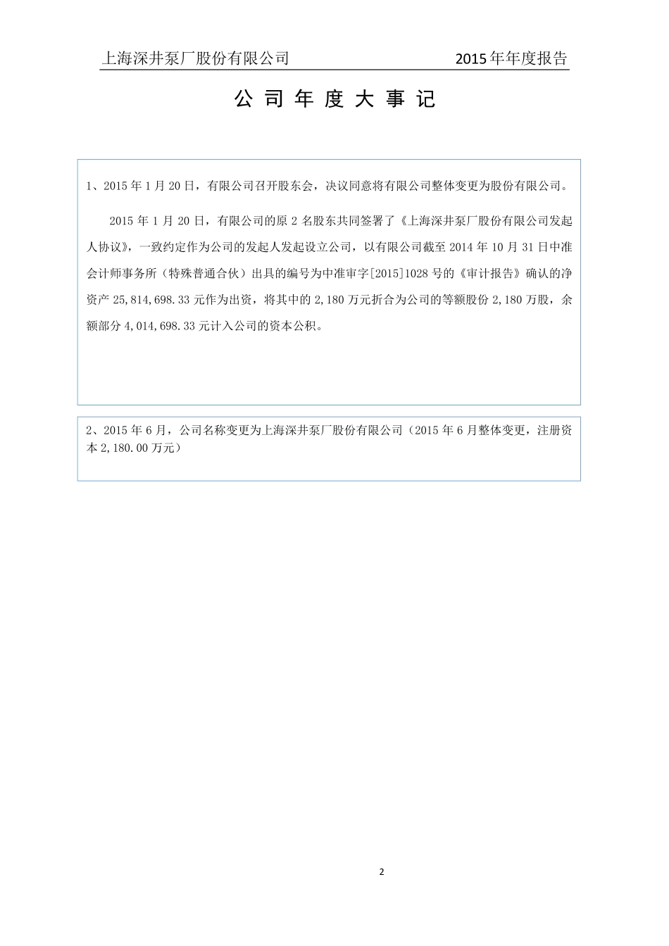 835765_2015_上深股份_2015年年度报告_2016-03-30.pdf_第2页