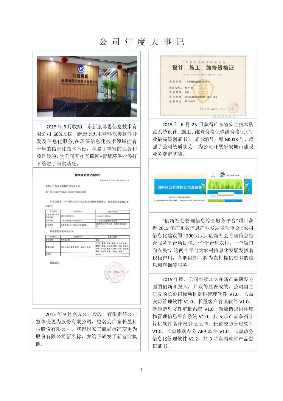 835810_2015_长盈科技_2015年年度报告_2016-04-27.pdf_第2页