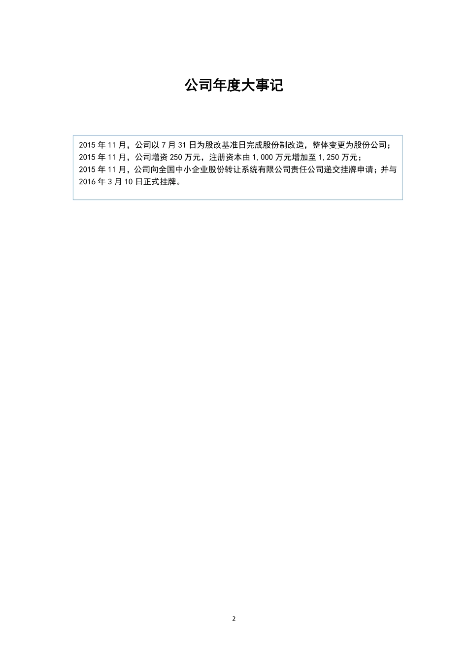 836123_2015_格雷特_2015年年度报告_2016-04-21.pdf_第2页