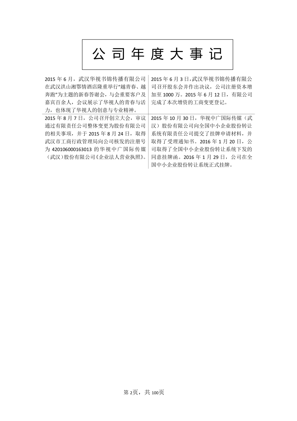 835724_2015_华视股份_2015年年度报告_2016-04-19.pdf_第2页