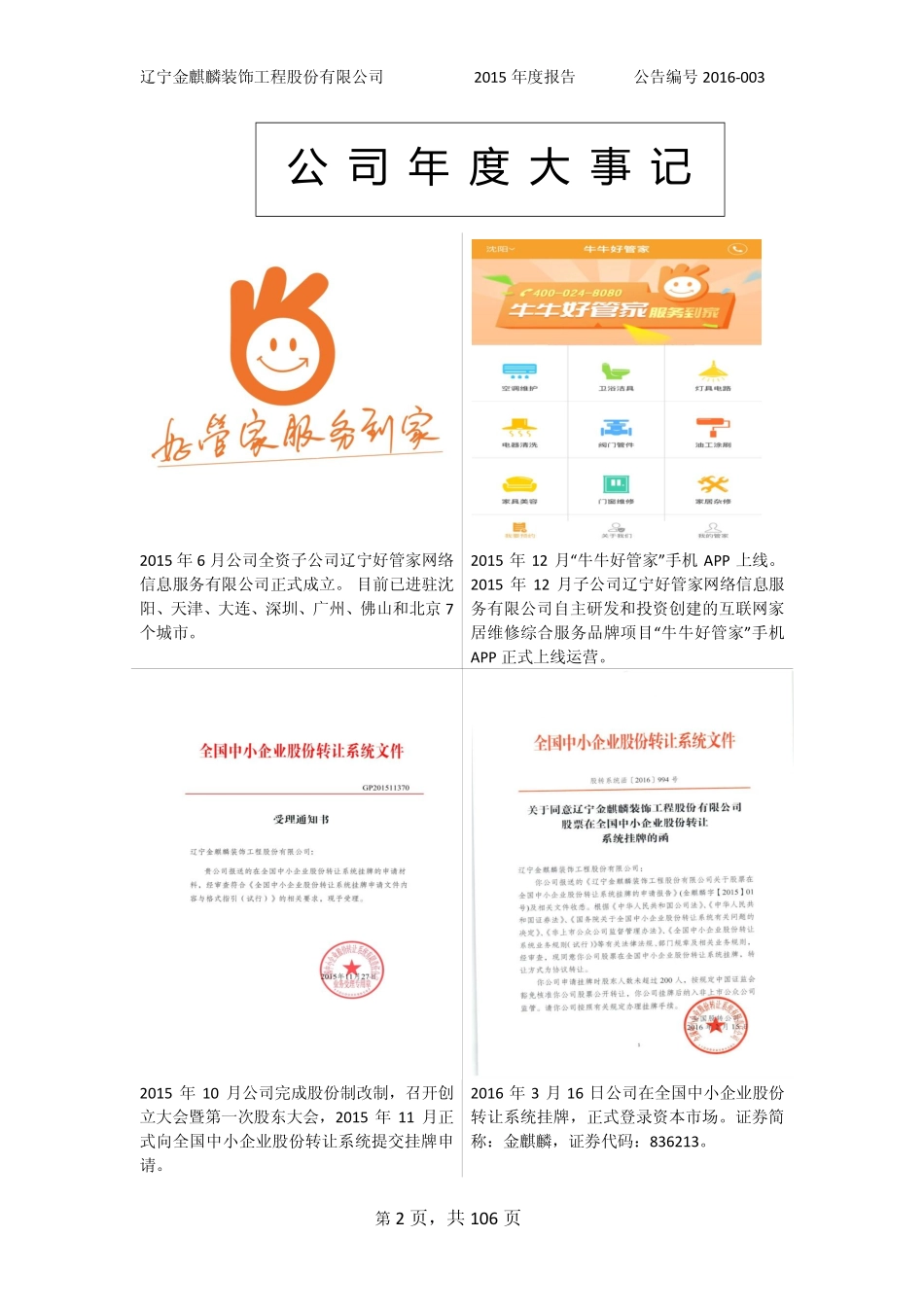 836213_2015_金麒麟_2015年年度报告_2016-04-21.pdf_第2页