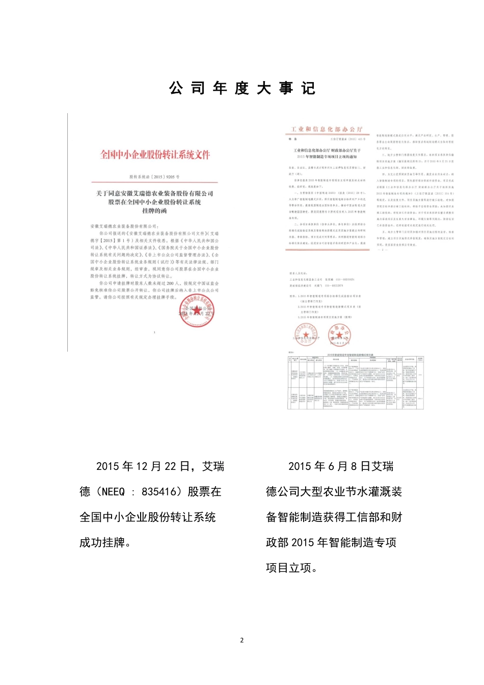 835416_2015_艾瑞德_2015年年度报告_2016-04-11.pdf_第2页