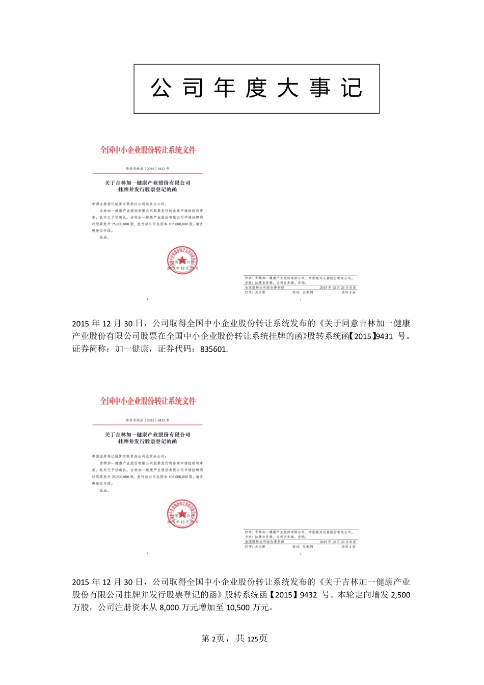835601_2015_加一健康_2015年年报_2016-04-10.pdf_第2页