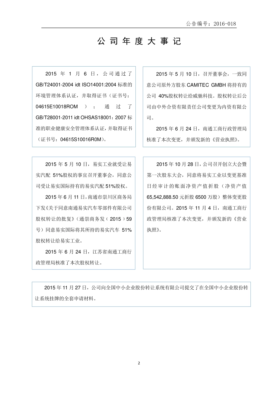 836221_2015_易实精密_江苏易实精密科技股份有限公司2015年度报告_2016-04-14.pdf_第2页