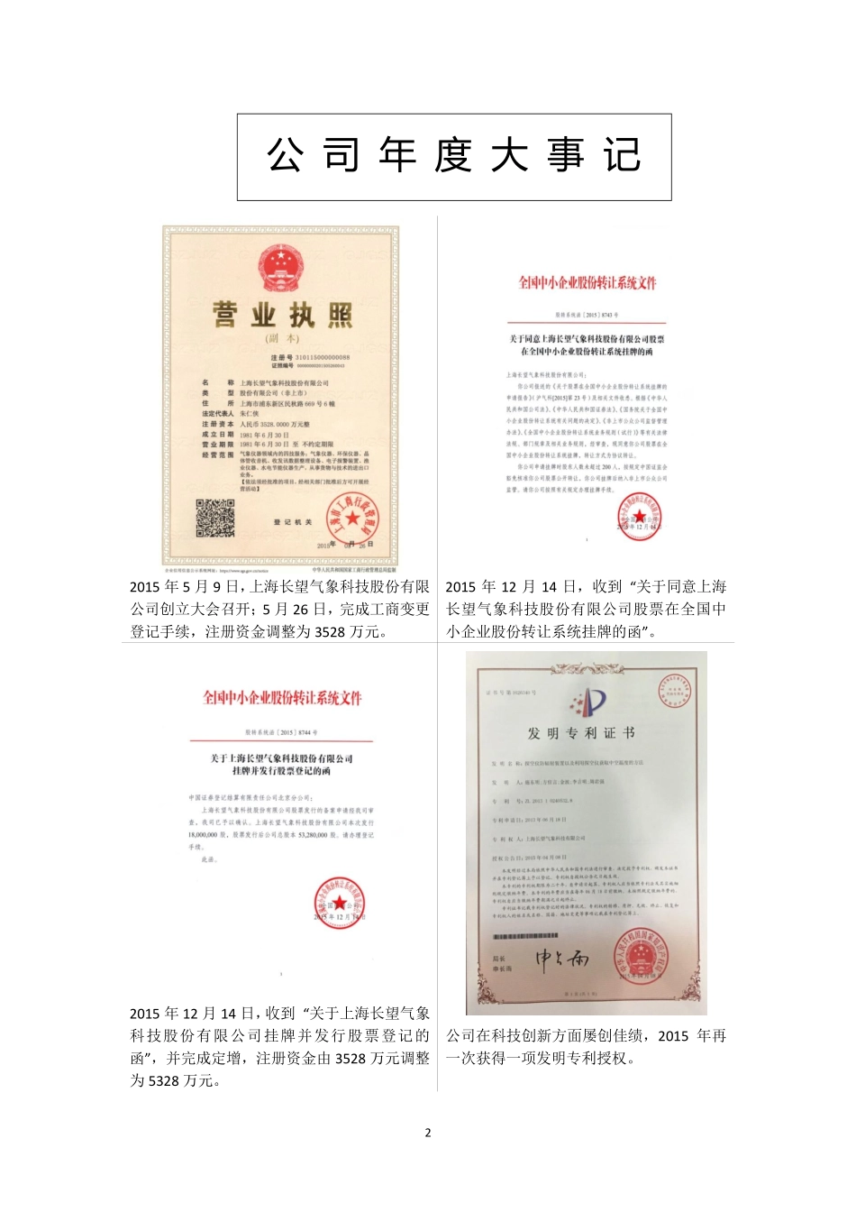 835228_2015_长望科技_2015年年度报告_2016-03-28.pdf_第2页