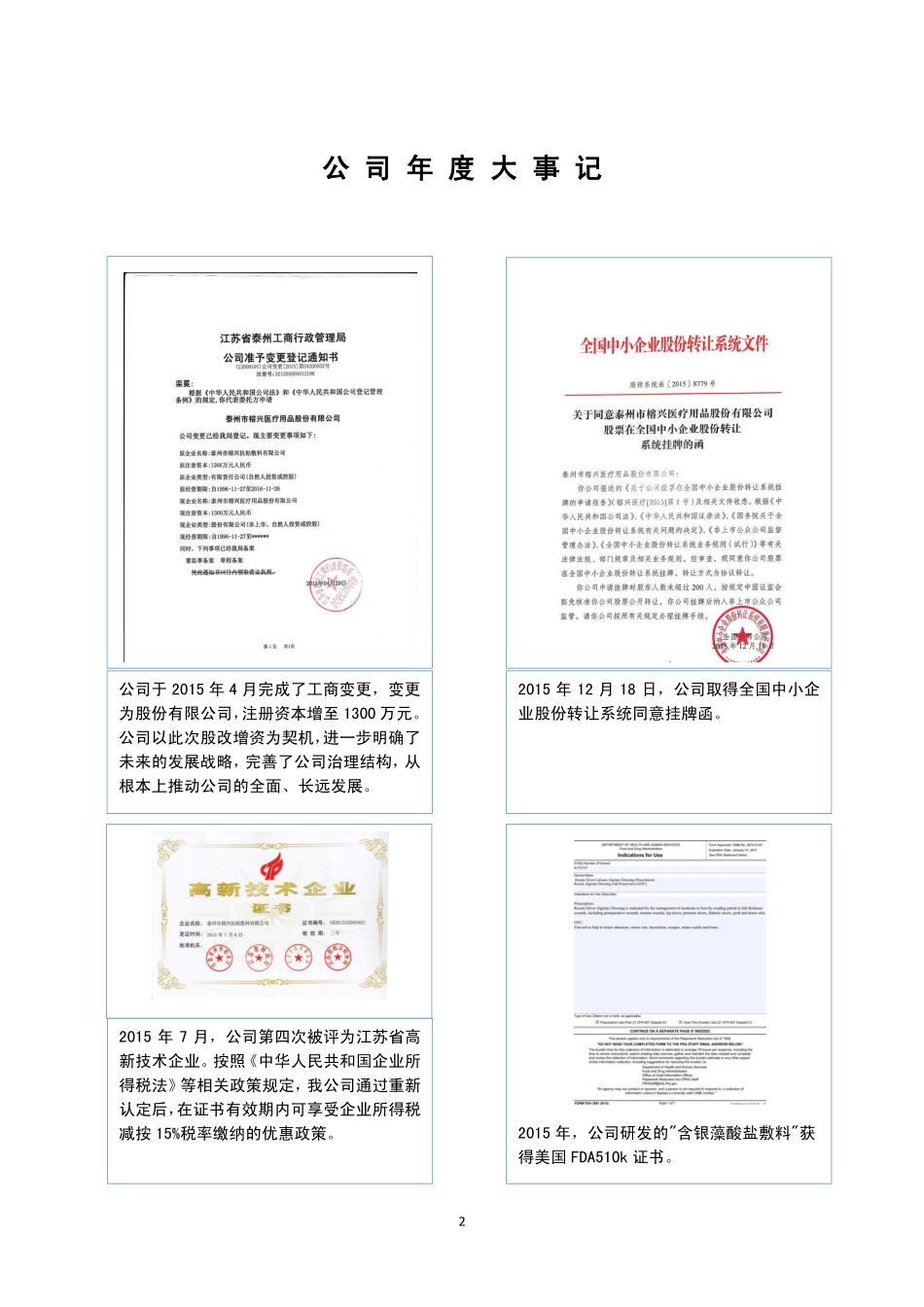 835367_2015_榕兴医疗_2015年年度报告_2016-03-29.pdf_第2页