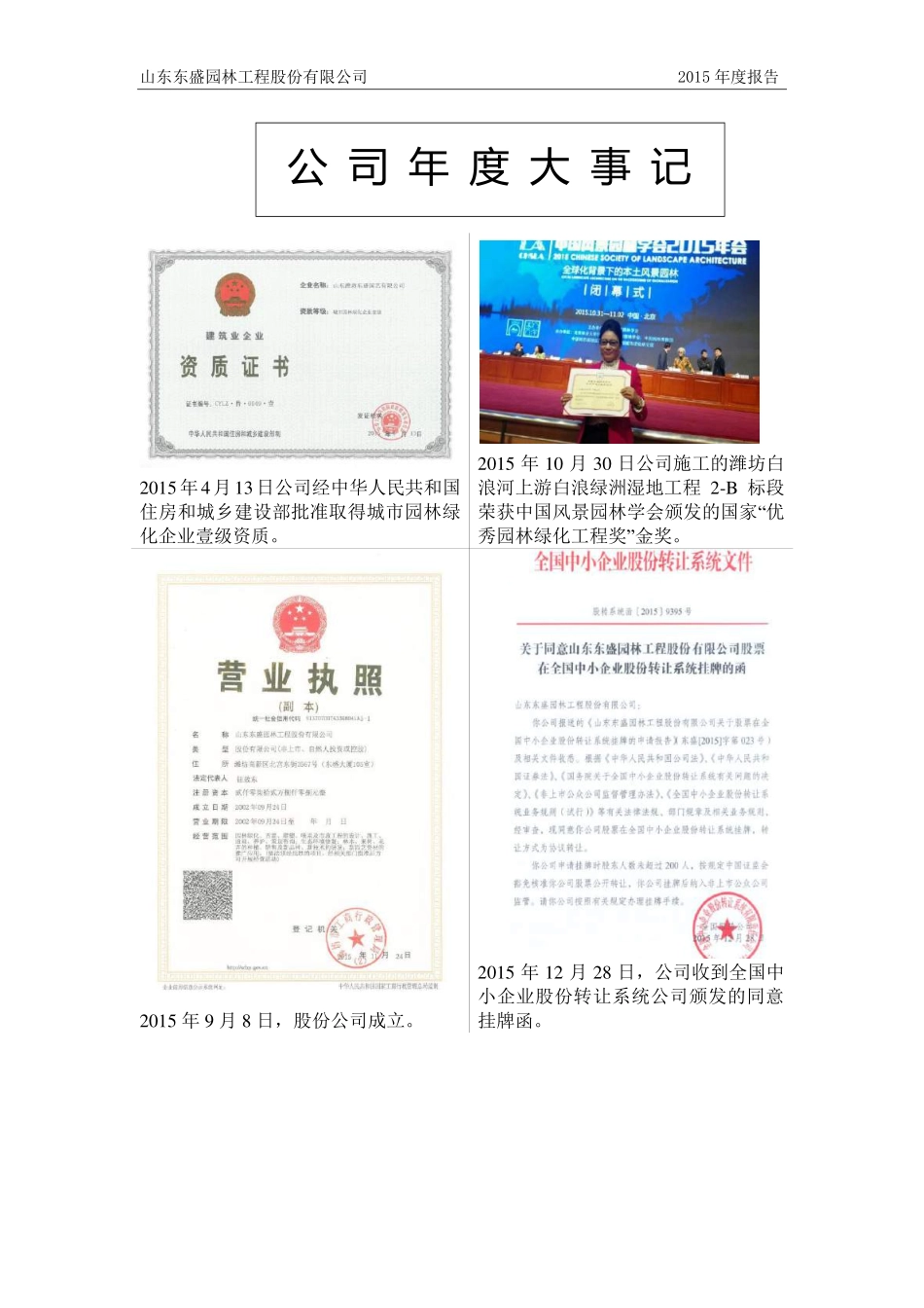 835585_2015_东盛园林_2015年年度报告_2016-04-28.pdf_第2页