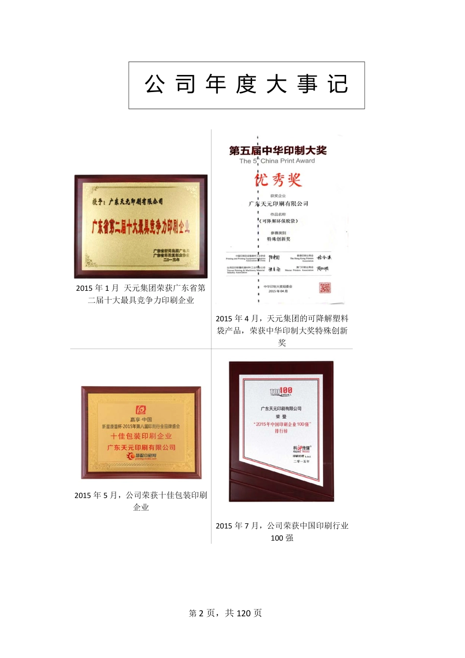 836099_2015_天元集团_2015年年度报告_2016-04-25.pdf_第2页