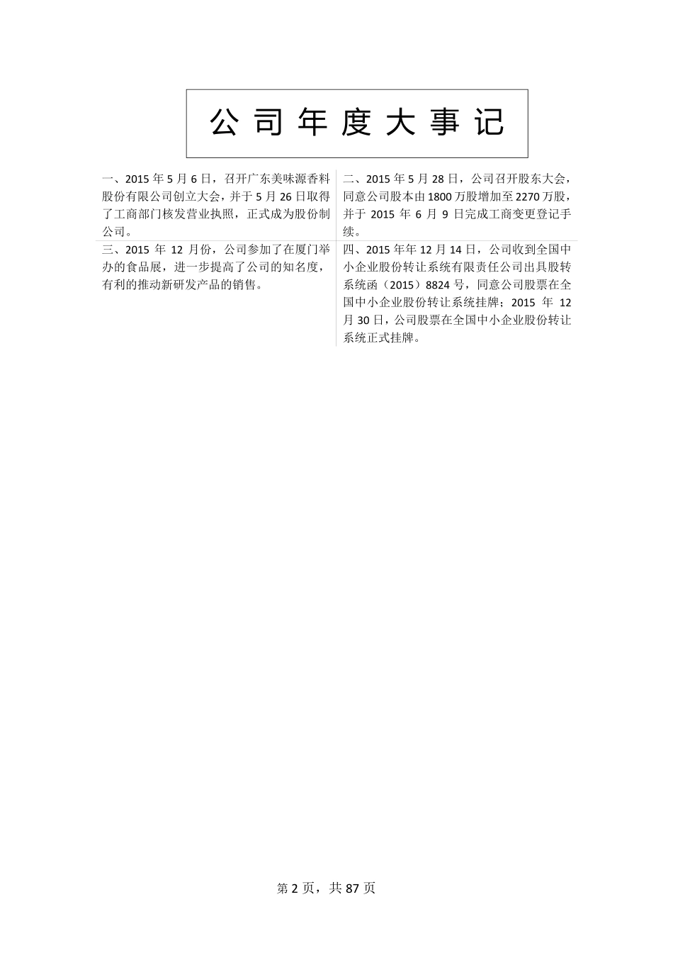 835233_2015_美味源_2015年年度报告_2016-03-30.pdf_第2页