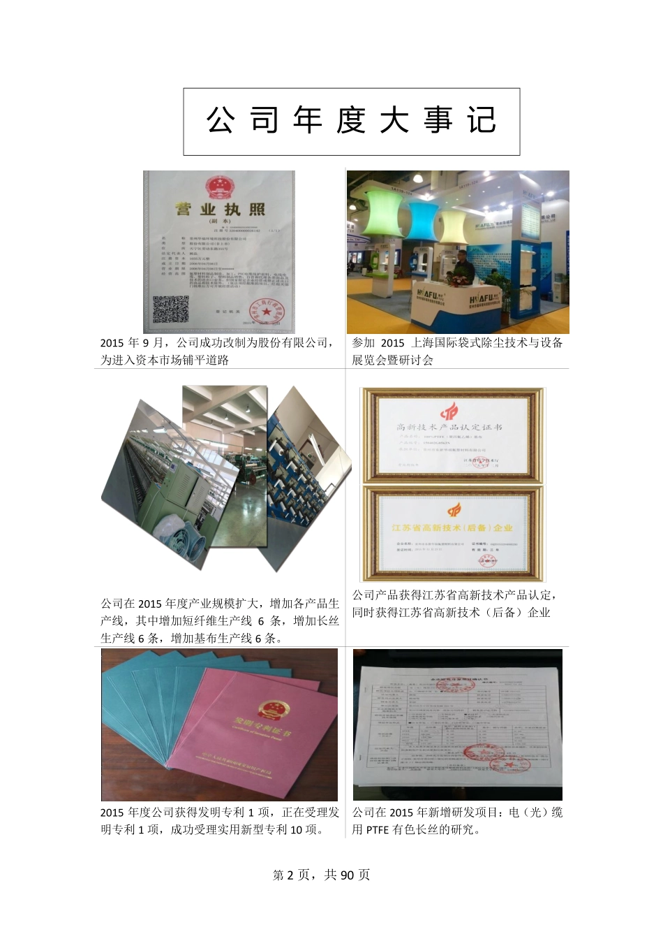 835375_2015_华福环境_2015年年度报告_2016-04-06.pdf_第2页