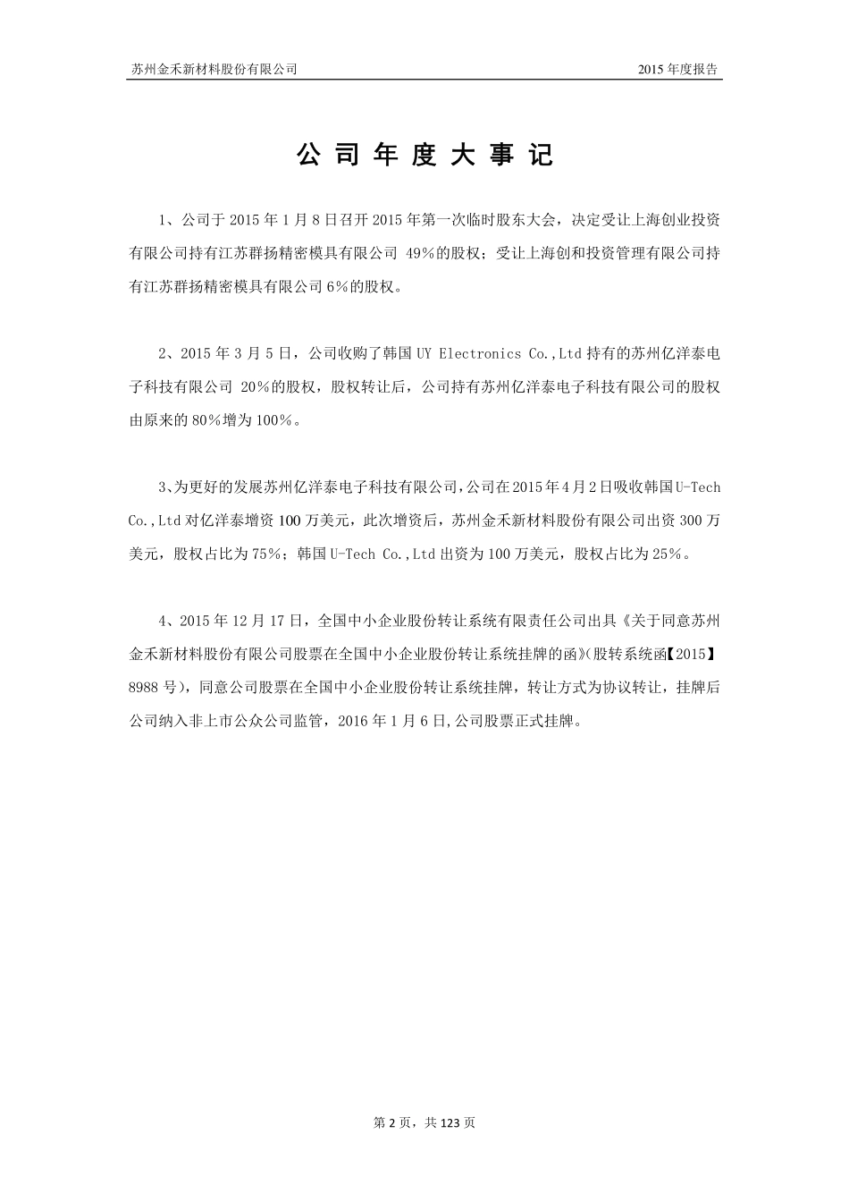835314_2015_金禾新材_2015年年度报告_2016-04-12.pdf_第2页