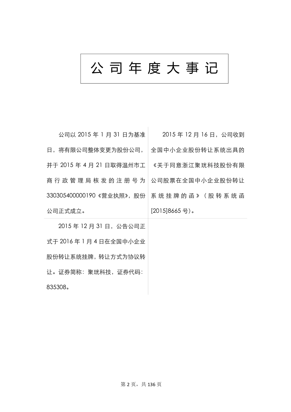 835308_2015_聚珖科技_2015年年度报告_2016-04-25.pdf_第2页