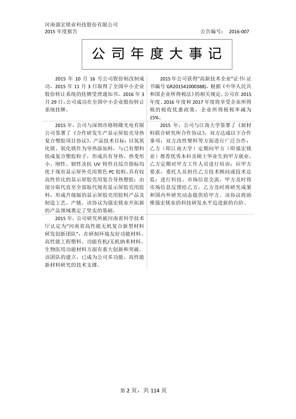 836613_2015_强宏镁业_2015年年度报告_2016-04-07.pdf_第2页