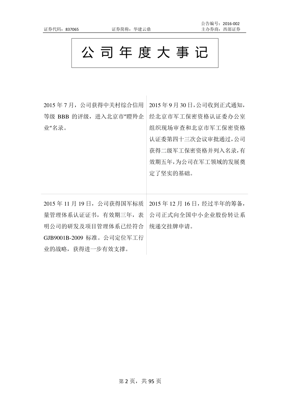 837065_2015_华建云鼎_2015年年度报告_2016-04-28.pdf_第2页