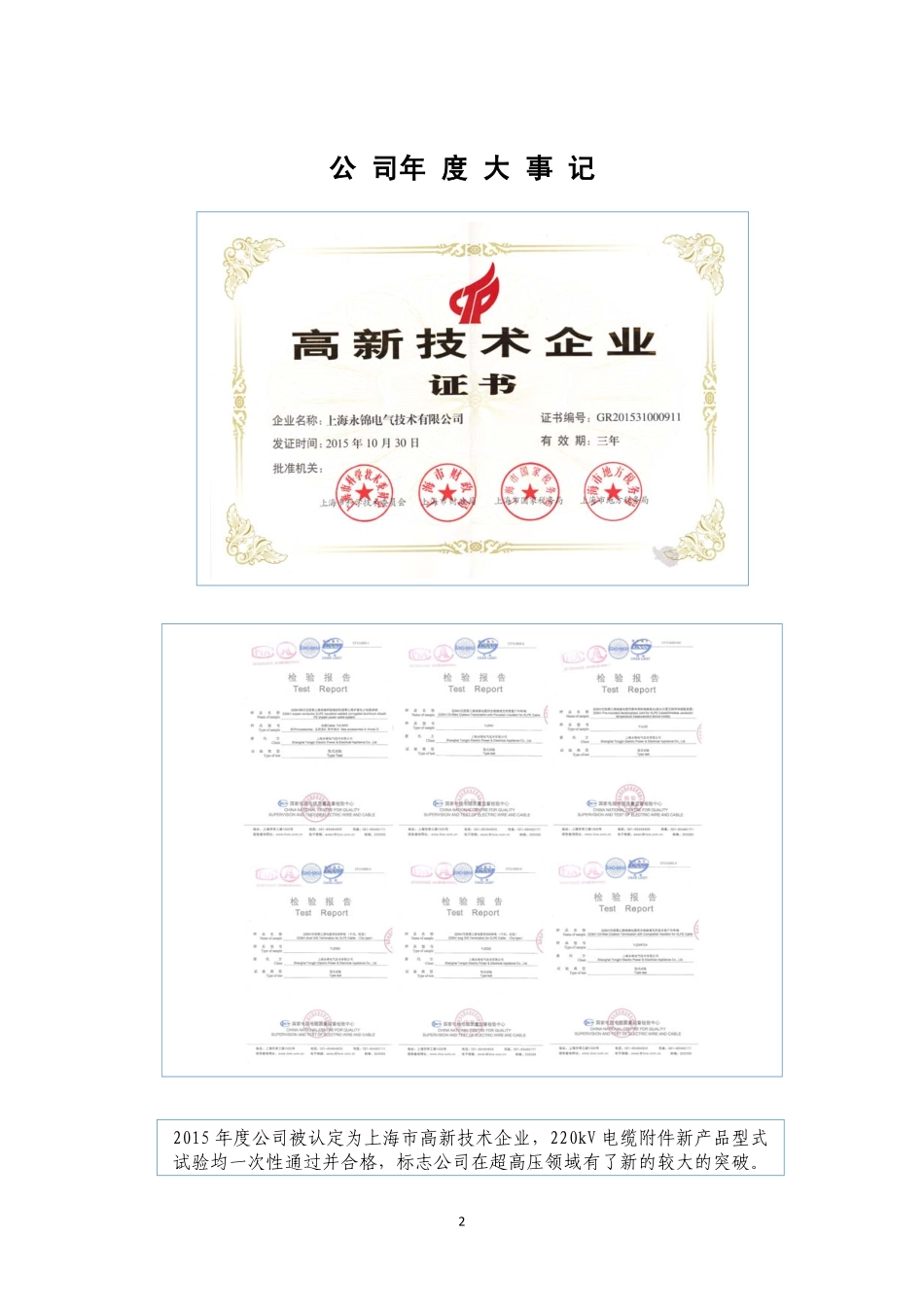 836718_2015_永锦电气_2015年年度报告_2016-04-21.pdf_第2页