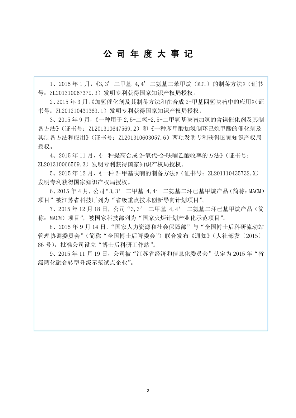 836832_2015_清泉股份_2015年年度报告_2016-05-02.pdf_第2页