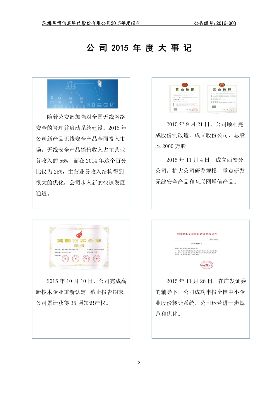 836671_2015_网博科技_2015年年度报告_2016-04-17.pdf_第2页