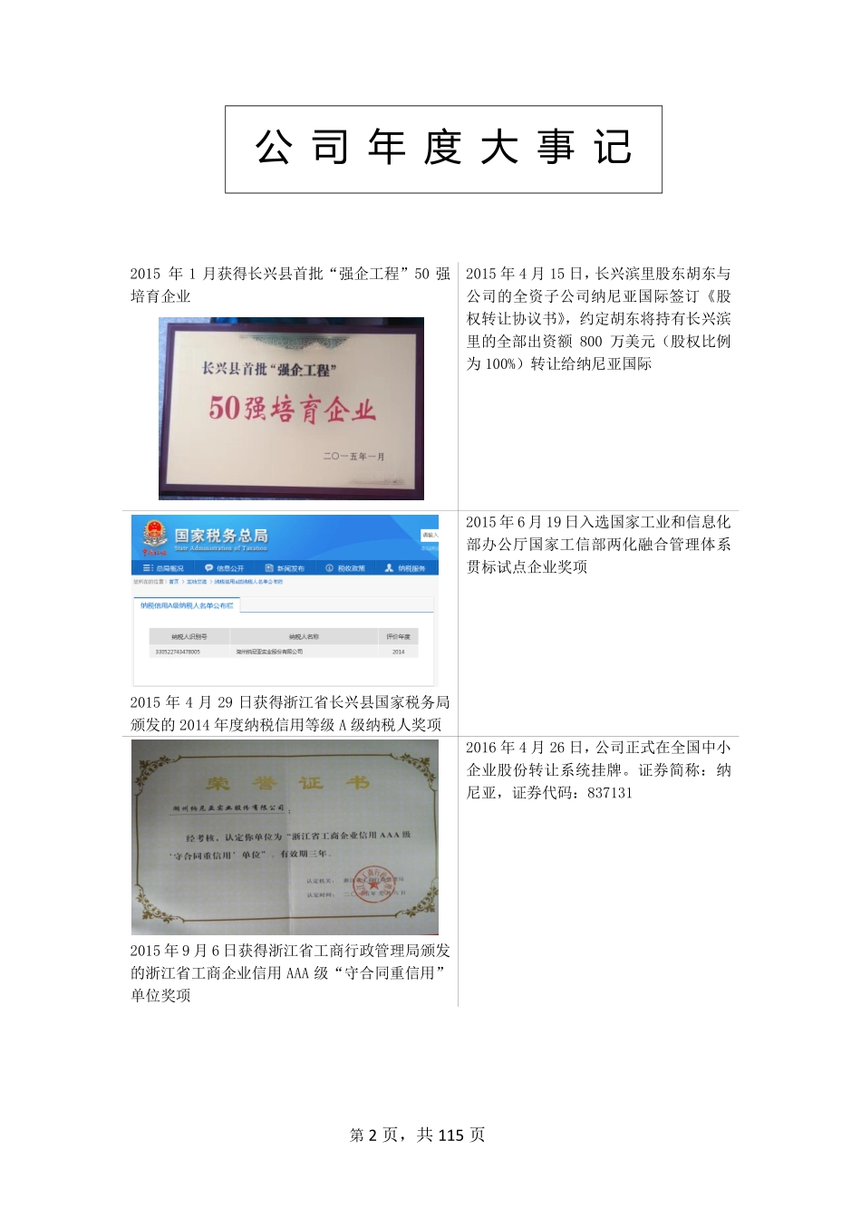 837131_2015_纳尼亚_2015年年度报告_2016-05-31.pdf_第2页