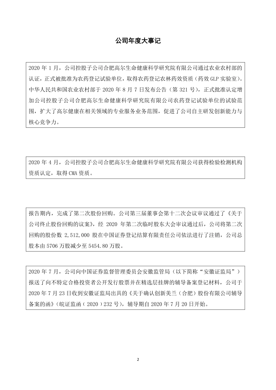 430236_2020_美兰股份_2020年年度报告_2023-04-25.pdf_第2页