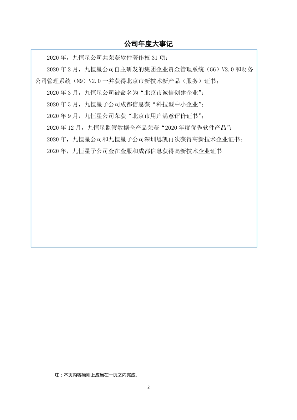 430051_2020_九恒星_2020年年度报告_2021-04-26.pdf_第2页